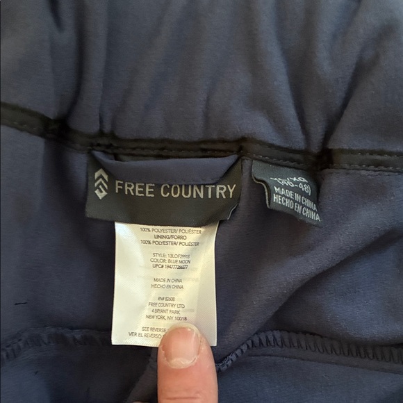 Free Country Women's Moon Blue Snow Pants- XL - Picture 5 of 7